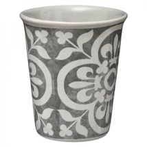 Grey Patchwork Kávés Bögre - 10 cl