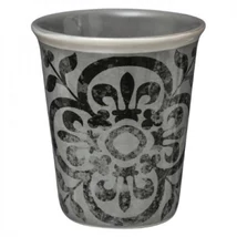 Grey Patchwork Kávés Bögre - 10 cl