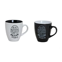 2 db 'The Best Morning Coffee' Reggeliző Bögre