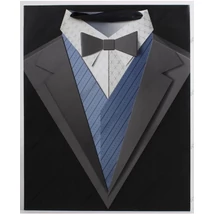 Nyakkendős Díszzacskó - 26 x 33 cm