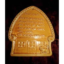 Házi Áldás Sárga Házikó