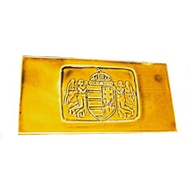 Angyalkás Címeres Kerámia Tábla