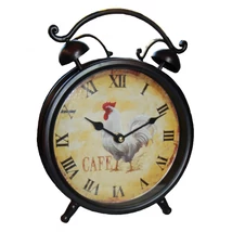 Qukuriqu Fém Asztali Óra 21 cm