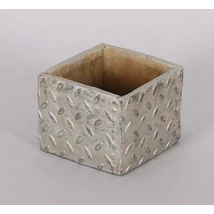 Fémlemez Mintás Betonkaspó